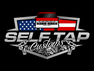 Self Tap Customs logo design by almaula