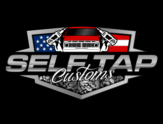 Self Tap Customs logo design by almaula