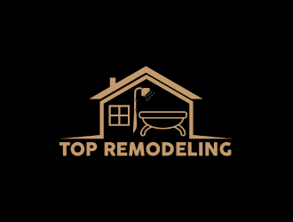 TOP REMODELING logo design by nona