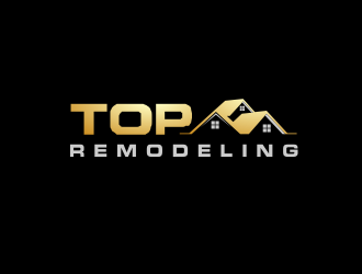 TOP REMODELING logo design by kopipanas