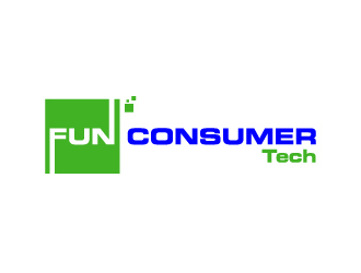 Fun Consumer Tech logo design by gateout