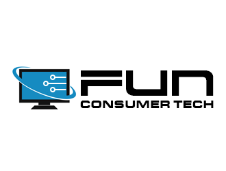 Fun Consumer Tech logo design by kunejo