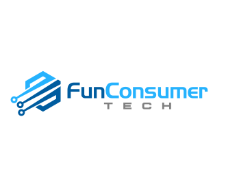 Fun Consumer Tech logo design by serprimero
