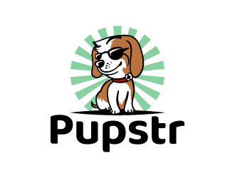 Pupstr logo design by iamjason