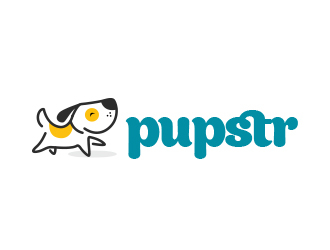 Pupstr logo design by adm3