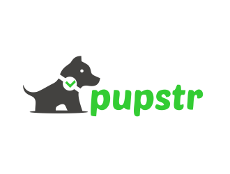 Pupstr logo design by serprimero