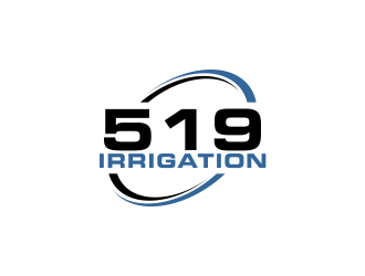 519 Irrigation logo design by bismillah