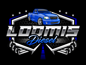 Loomis Diesel logo design by PRN123