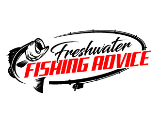 Freshwater Fishing Advice logo design by daywalker