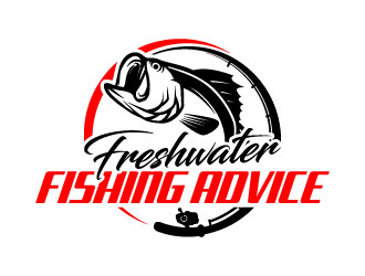 Freshwater Fishing Advice logo design by daywalker
