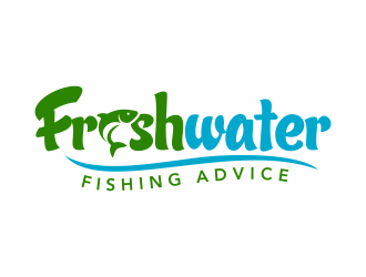 Freshwater Fishing Advice logo design by ingepro