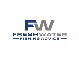 Freshwater Fishing Advice logo design by Artomoro