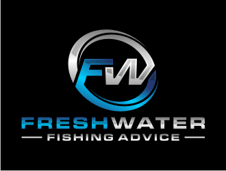 Freshwater Fishing Advice logo design by Artomoro