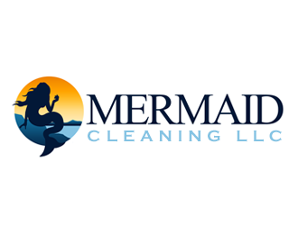 A mermaid cleaning LLC  logo design by kunejo