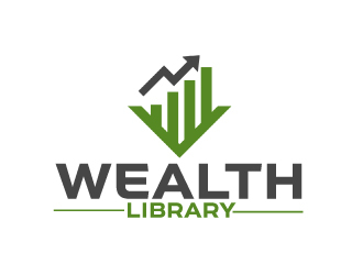 Wealth Library logo design by ElonStark