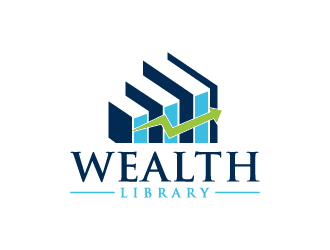 Wealth Library logo design by jafar