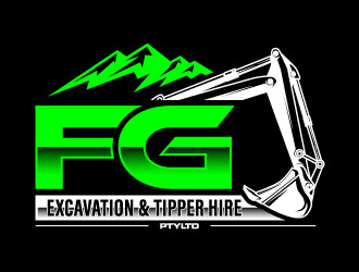 FG Excavation & Tipper Hire PtyLtd logo design by daywalker