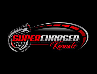 Supercharged Kennels logo design by jaize