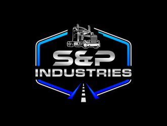 S & P Industries  logo design by GassPoll