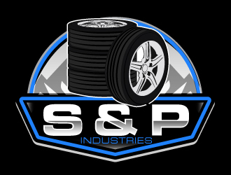 S & P Industries  logo design by ElonStark