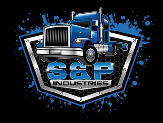 S & P Industries  logo design by DreamLogoDesign