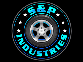S & P Industries  logo design by Suvendu