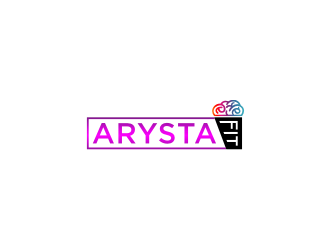 ARYSTA FIT logo design by Artomoro