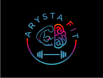 ARYSTA FIT logo design by Artomoro