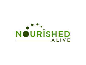 Nourished Alive logo design by zegeningen