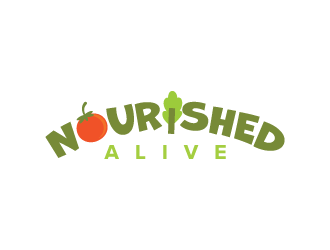 Nourished Alive logo design by chester