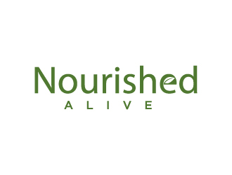 Nourished Alive logo design by sakarep