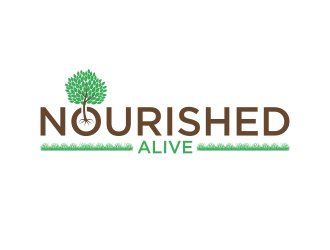 Nourished Alive logo design by javaz