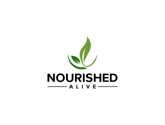 Nourished Alive logo design by RIANW