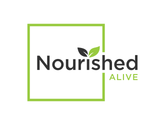 Nourished Alive logo design by GassPoll