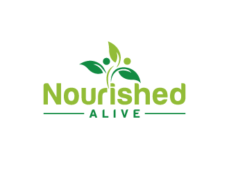 Nourished Alive logo design by jafar