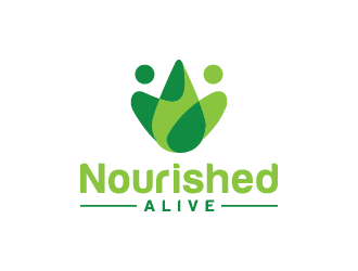 Nourished Alive logo design by jafar