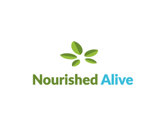 Nourished Alive logo design by gateout