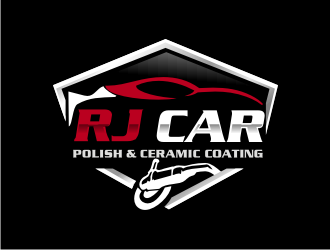 RJ CAR POLISH & CERAMIC COATING logo design by BintangDesign