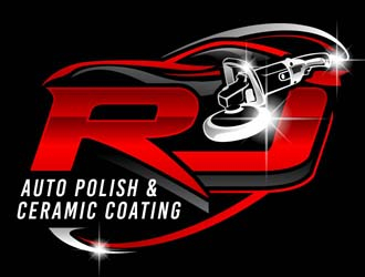 RJ CAR POLISH & CERAMIC COATING logo design by DreamLogoDesign