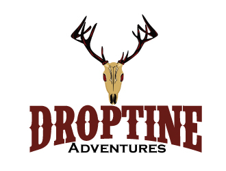 DropTine Adventures logo design by ElonStark