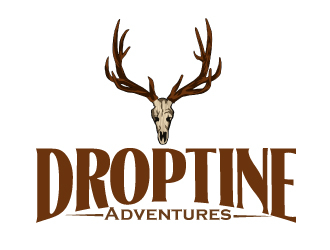 DropTine Adventures logo design by ElonStark