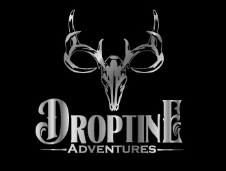 DropTine Adventures logo design by ElonStark