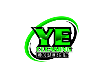 YE Cleaning Experts logo design by GassPoll