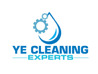 YE Cleaning Experts logo design by ElonStark