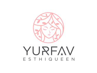 YurFavEsthiQueen logo design by GassPoll