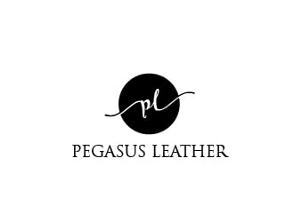Pegasus Leather logo design by my!dea