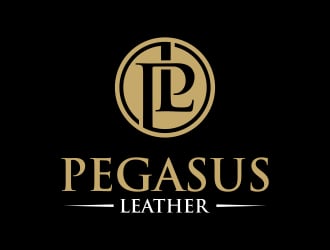 Pegasus Leather logo design by javaz