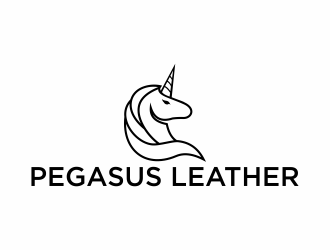 Pegasus Leather logo design by bebekkwek