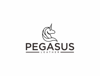 Pegasus Leather logo design by bebekkwek
