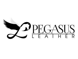 Pegasus Leather logo design by DreamLogoDesign